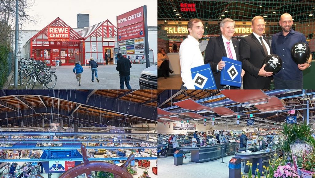 REWE Stanislawski und Laas, Hamburg — Großprojekt mit 136 Kameras